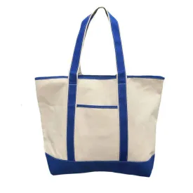 1 Dozen Large Big Cotton Canvas Reusable Grocery Shopping Tote Bags Wholesale Lot Bulk