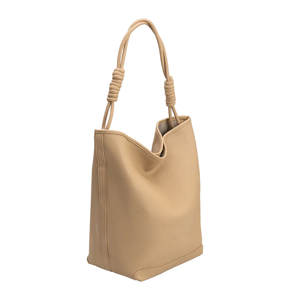 Adeline Nude Large Recycled Vegan Tote Bag