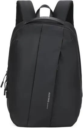 AOKING Laptop Backpack for Men Women Lightweight Travel Business Back Pack Waterproof Commuter Bookbag Large Capacity 15.6 Inch Computer Bag (Black with USB port)