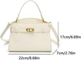 Bucket Bags for Women Women's Top-handle Handbags Leather Crossbody Bag Small Hobo Tote Shoulder Bag with Detachable Strap