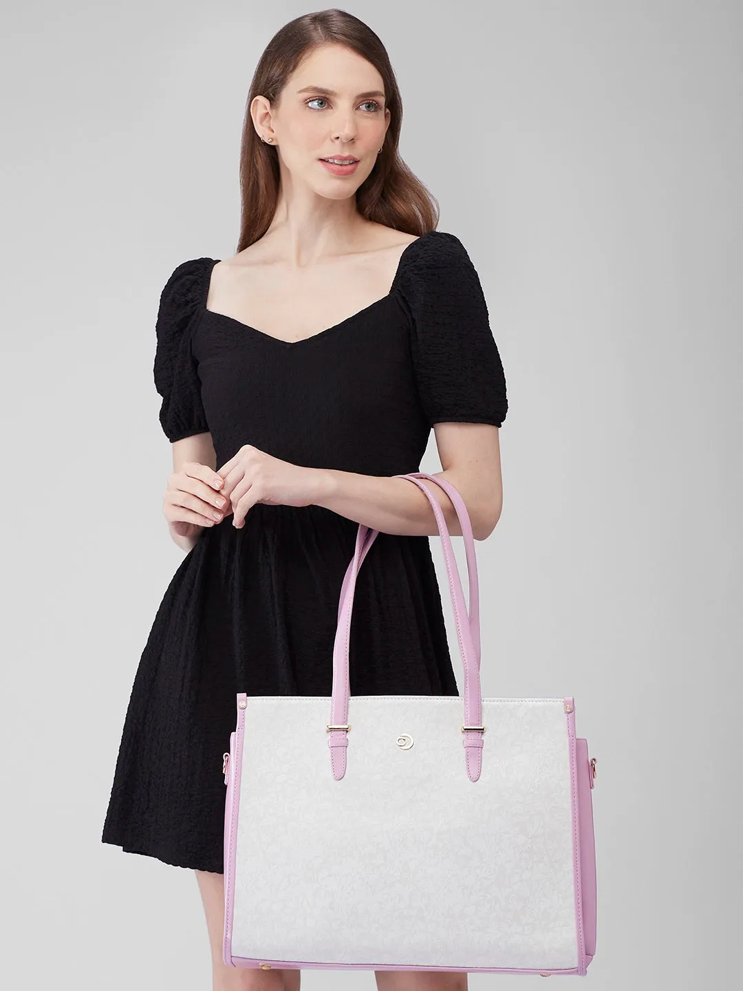 Caprese Aurora Tote Large Purple