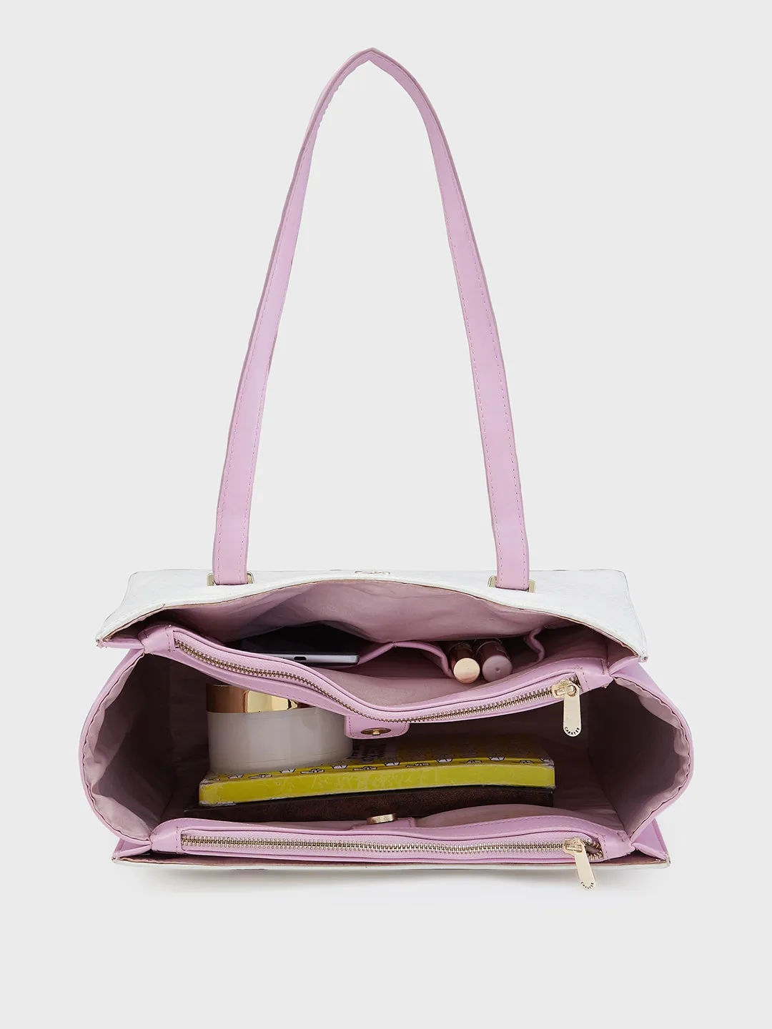 Caprese Aurora Tote Large Purple