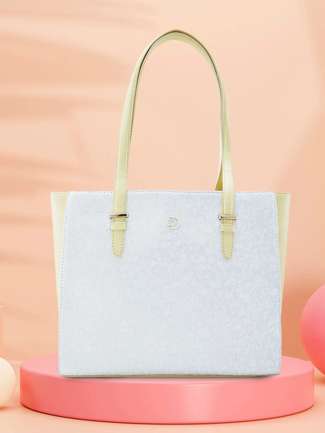 Caprese Aurora Tote Large Yellow