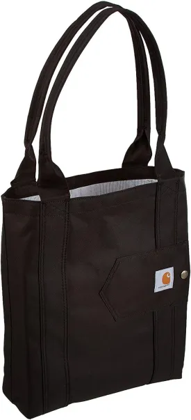 Carhartt Unisex Vertical Open Tote Durable Water-Resistant Tote Bag