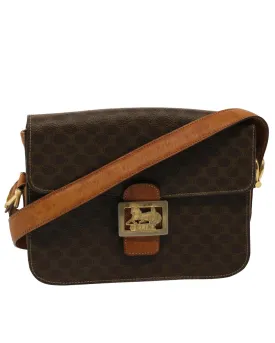 CELINE Cabas Shoulder Bag - Brown Canvas