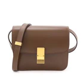Celine Camel Box Calfskin Teen Classic Box Flap Bag