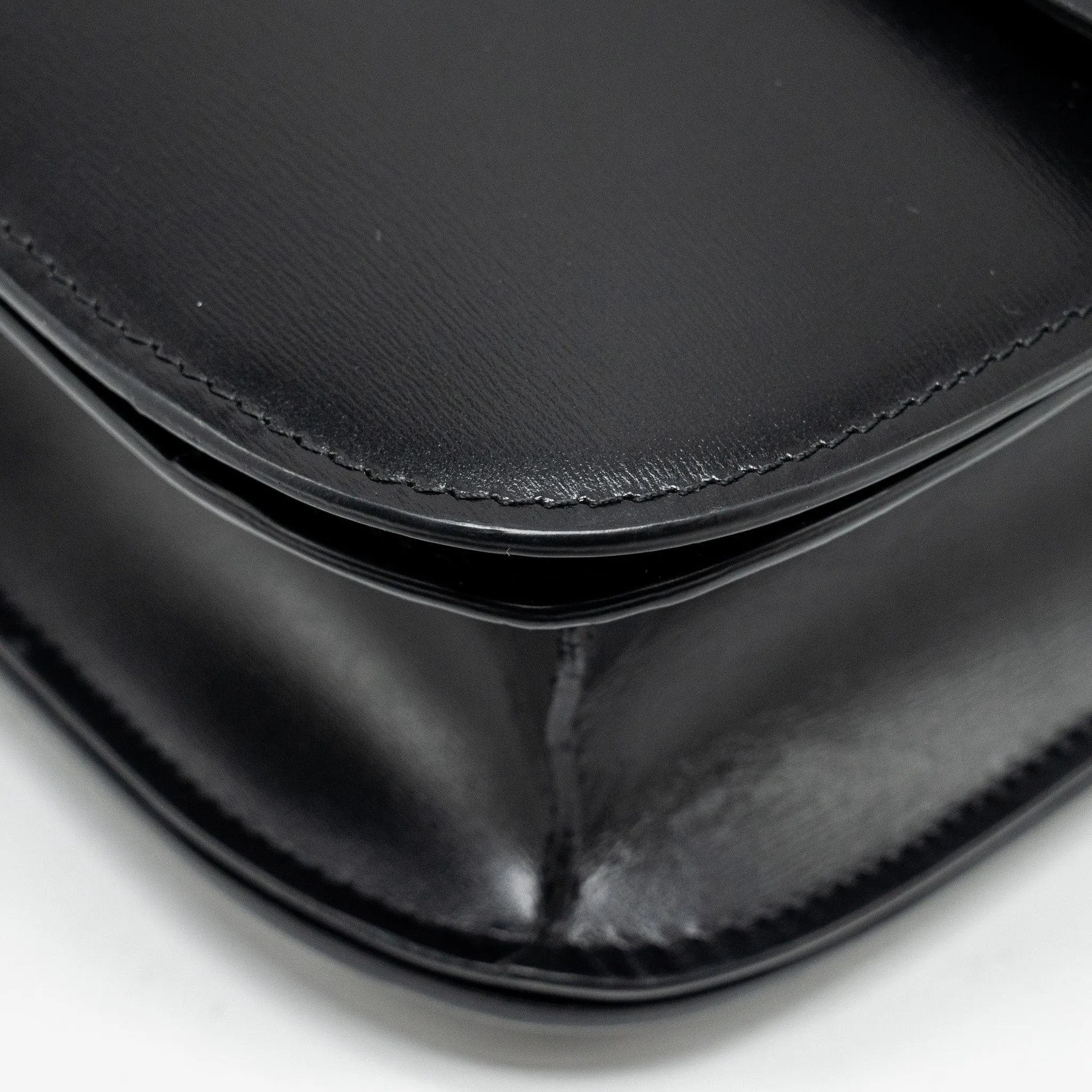 Celine Medium Classic Box Bag Calfskin BLACK