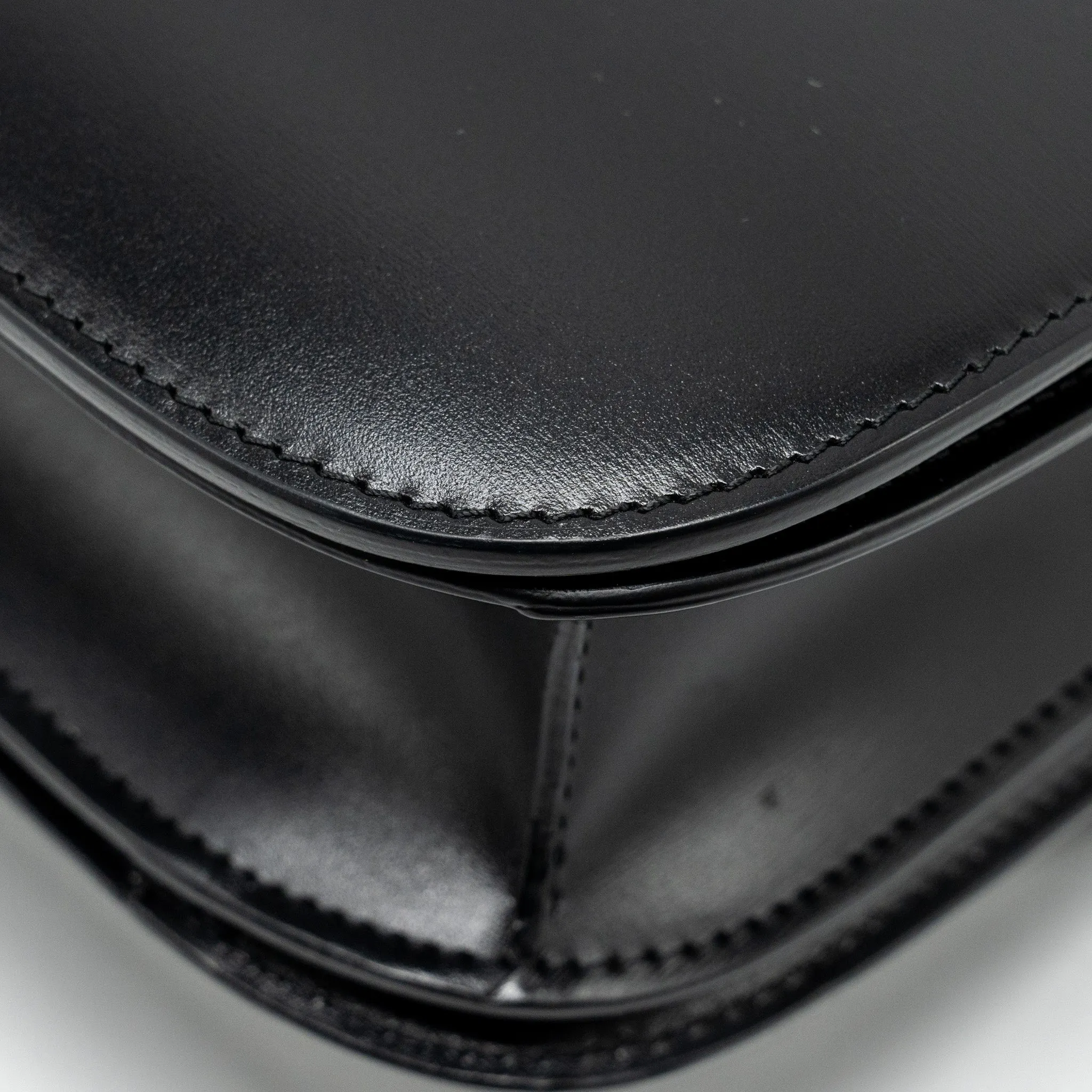 Celine Medium Classic Box Bag Calfskin BLACK
