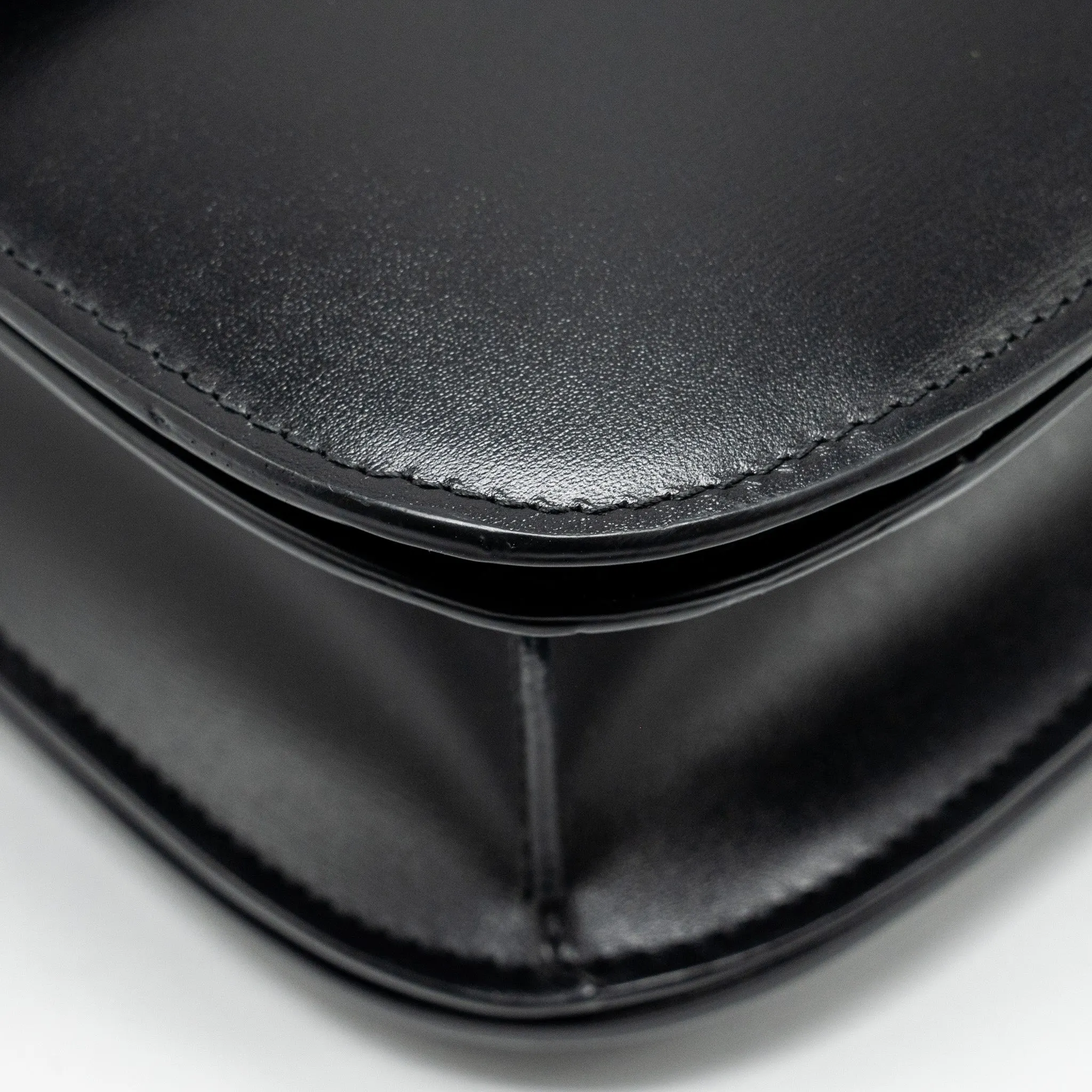 Celine Medium Classic Box Bag Calfskin BLACK