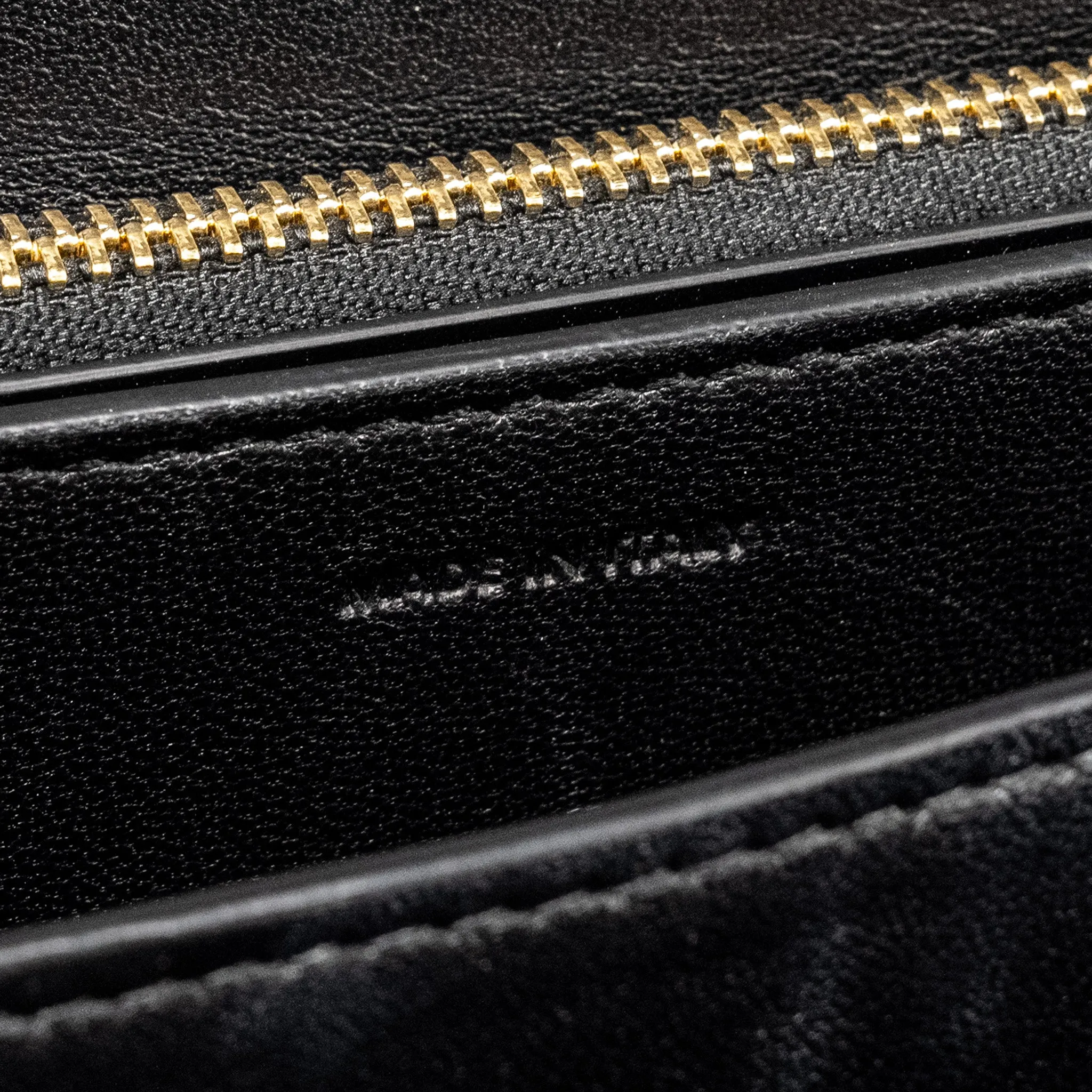 Celine Medium Classic Box Bag Calfskin BLACK