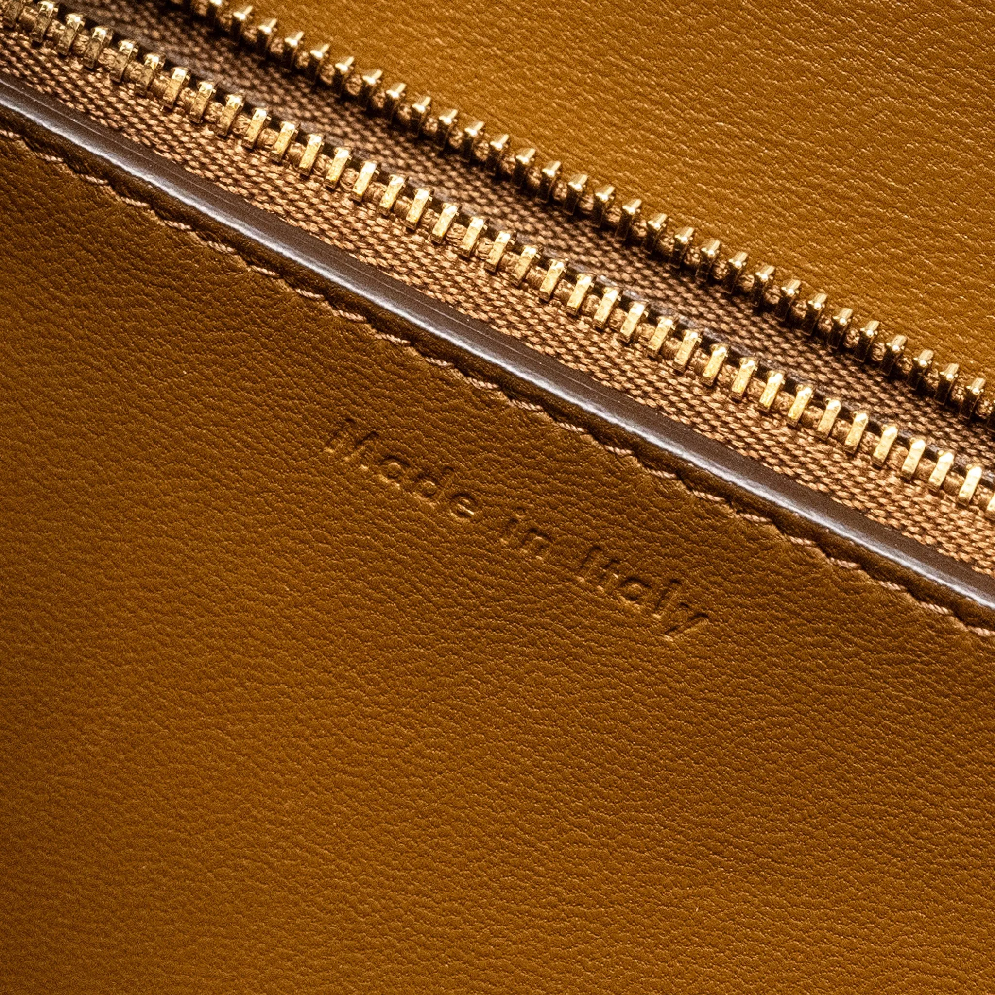 Celine Medium Classic Box Calfskin Camel