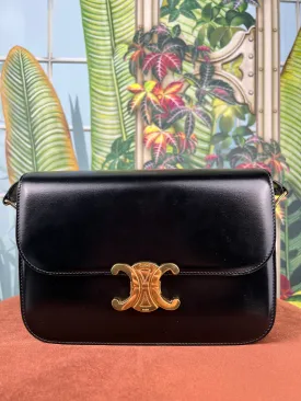 Celine shiny calfskin classic Triomphe bag