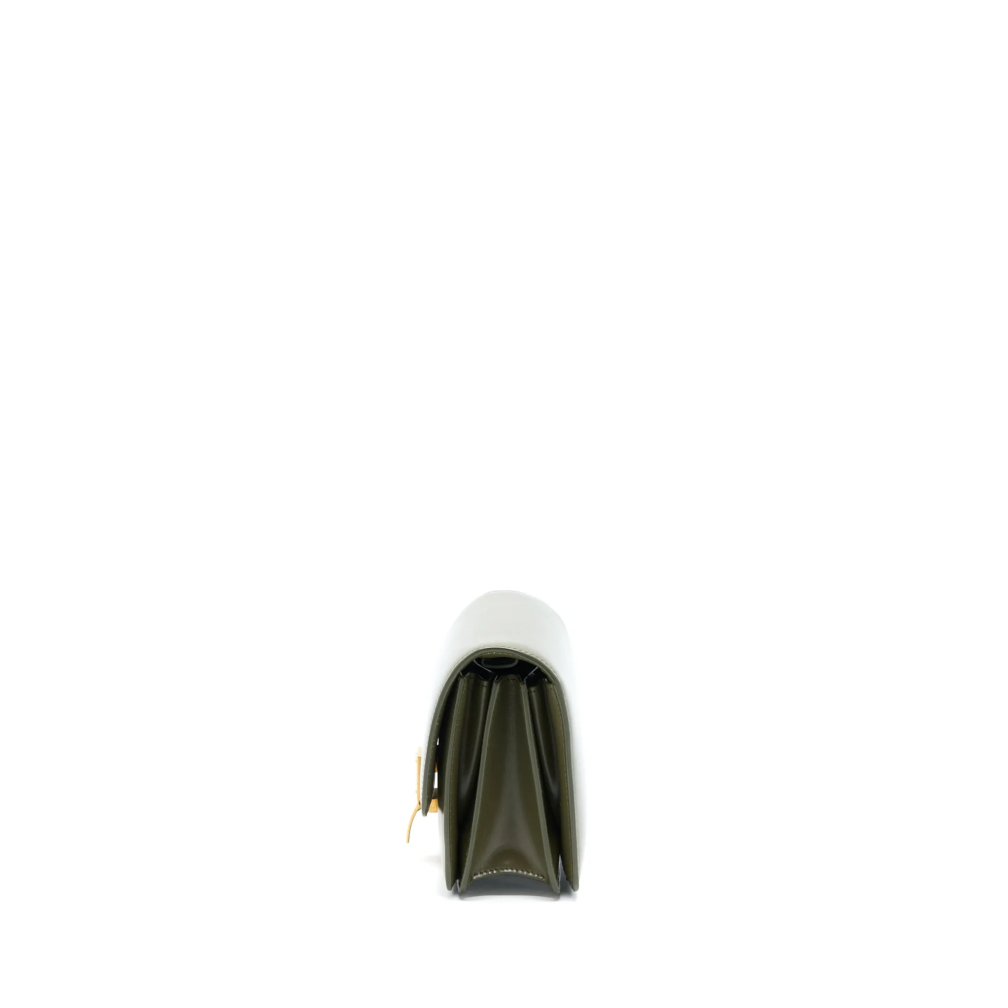 Celine Small Classic Bag Box Calfskin Army Green