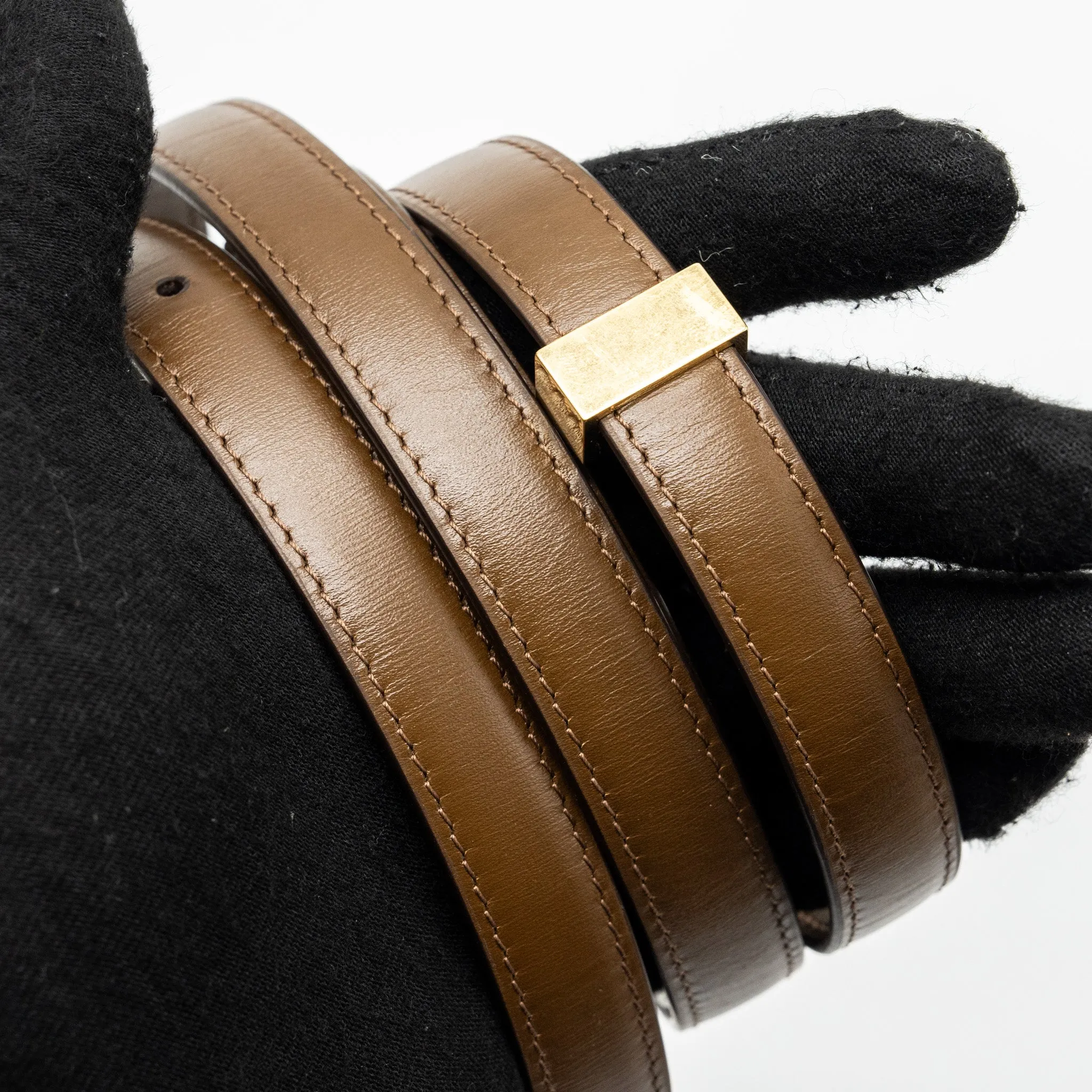 Celine Teen classic box bag calfskin brown