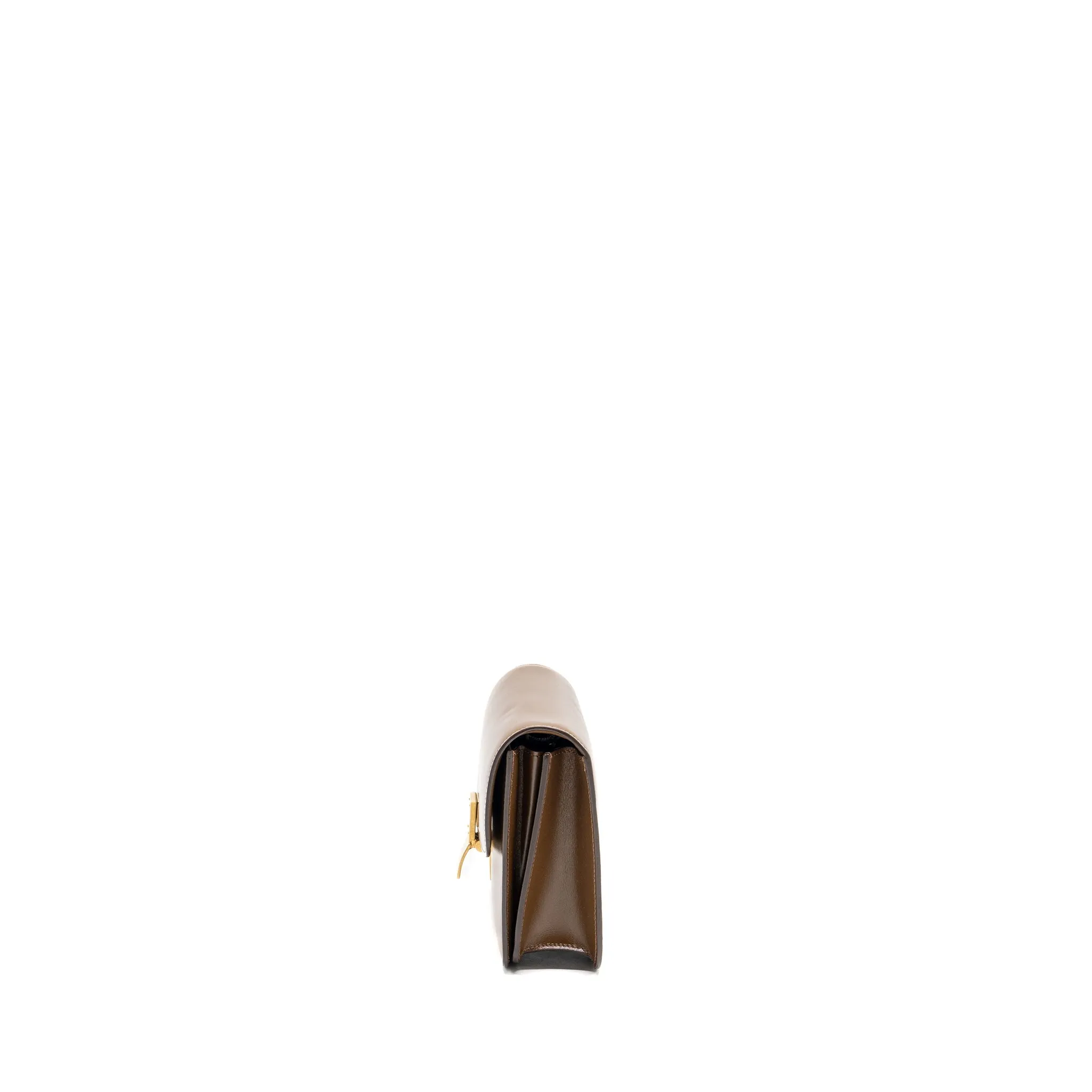 Celine Teen classic box bag calfskin brown