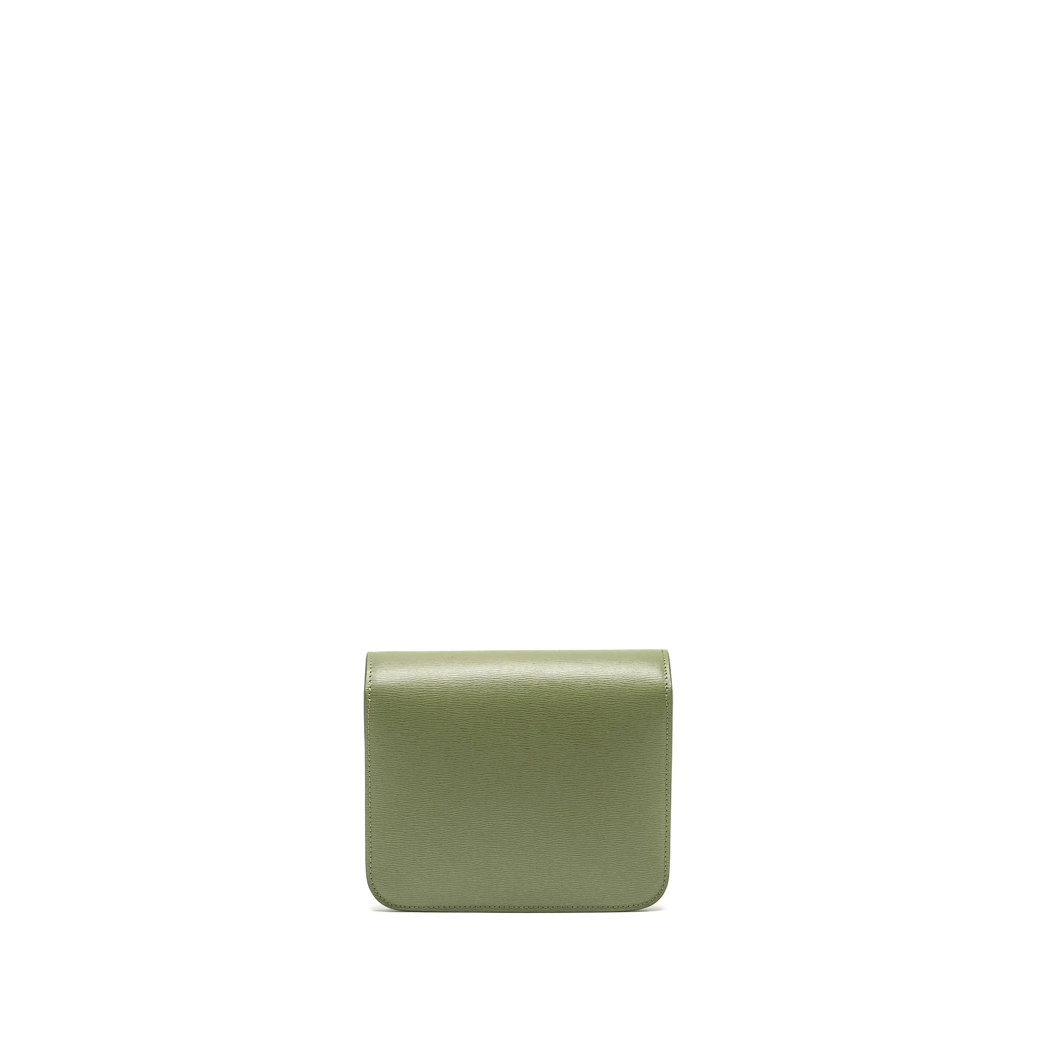 Celine Teen classic box bag calfskin green