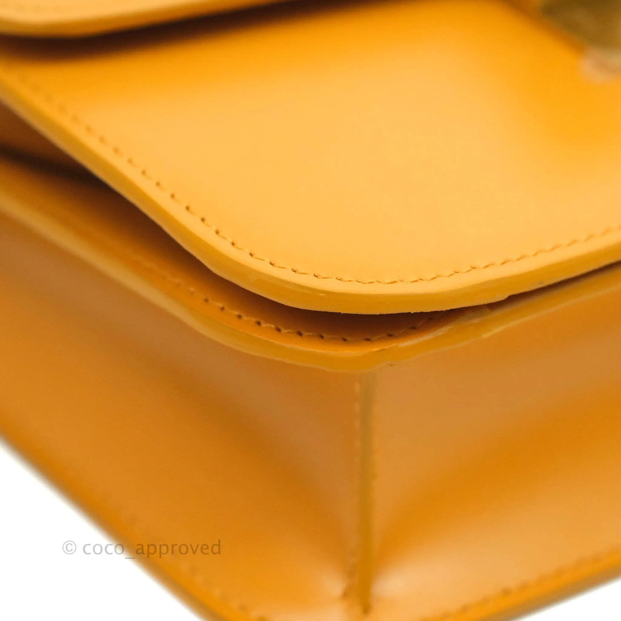 Celine Teen Classic Box Flap Sesame Calfskin