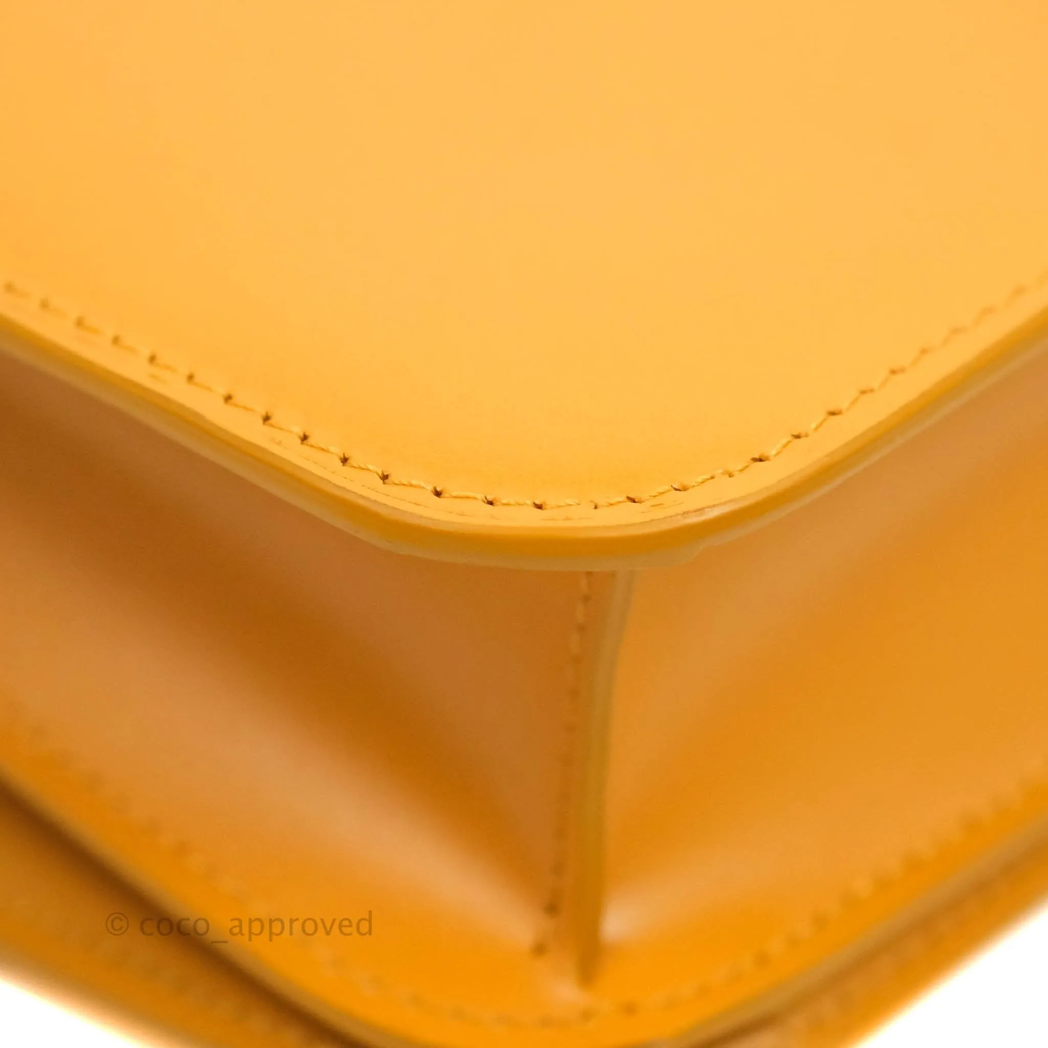 Celine Teen Classic Box Flap Sesame Calfskin