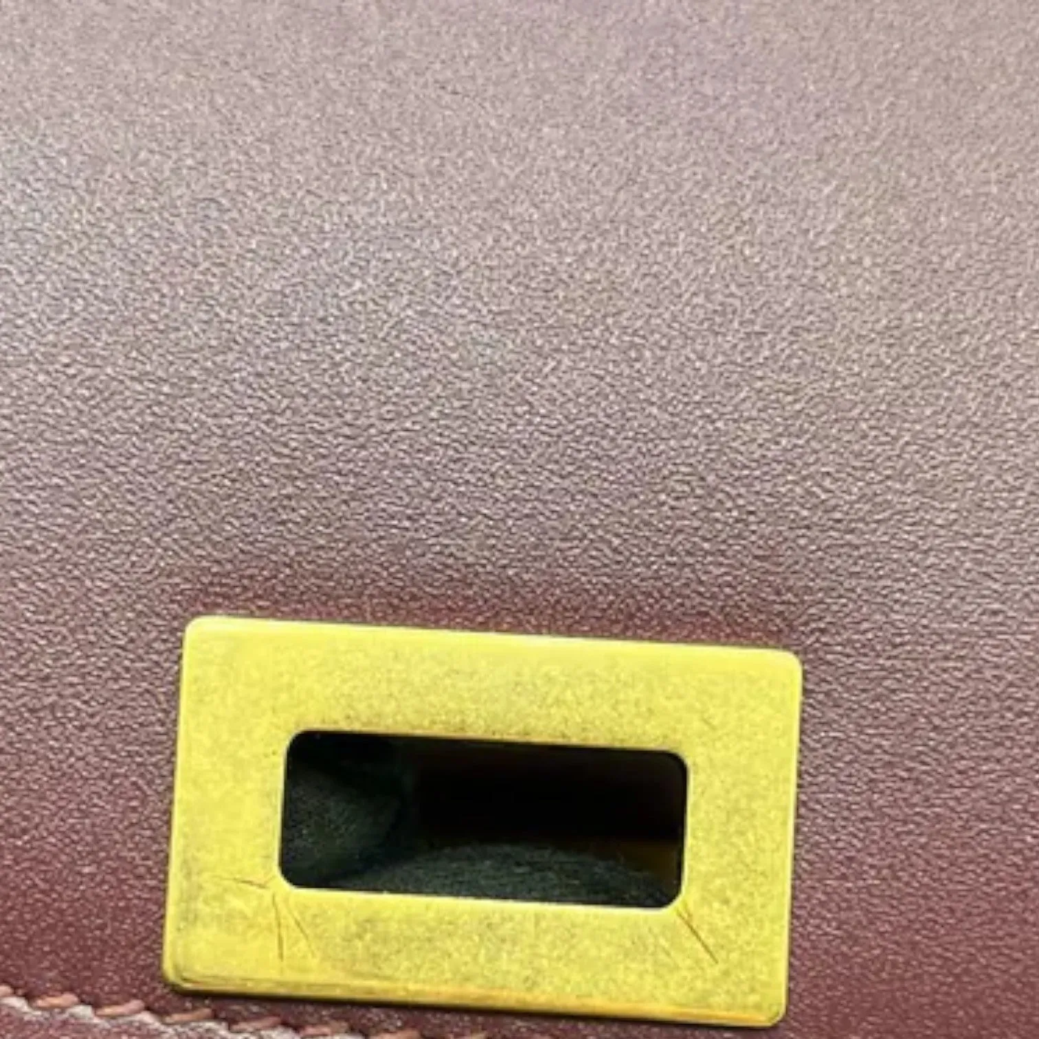 Classic Box Flap Medium Calfskin Burgundy GHW