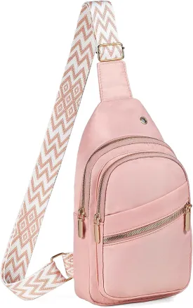 Crossbody Sling Bag Small Sling Backpack, Cross Body Bag Chest Bag for Women Men Travel Hiking Daypack