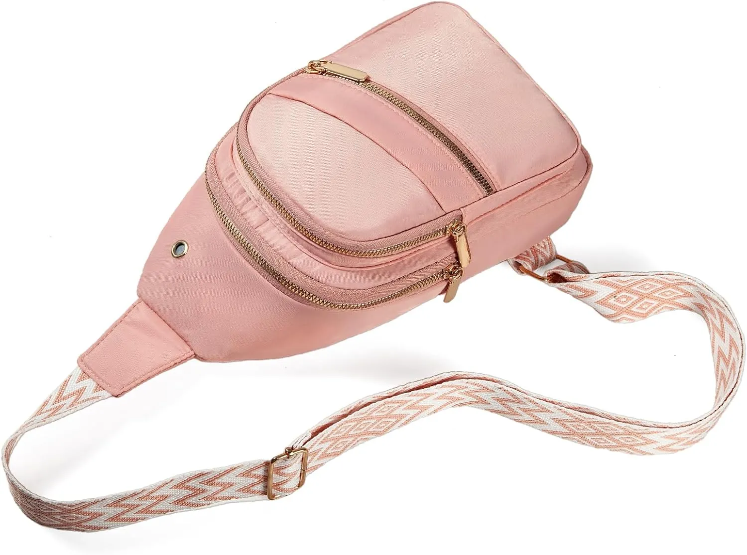 Crossbody Sling Bag Small Sling Backpack, Cross Body Bag Chest Bag for Women Men Travel Hiking Daypack