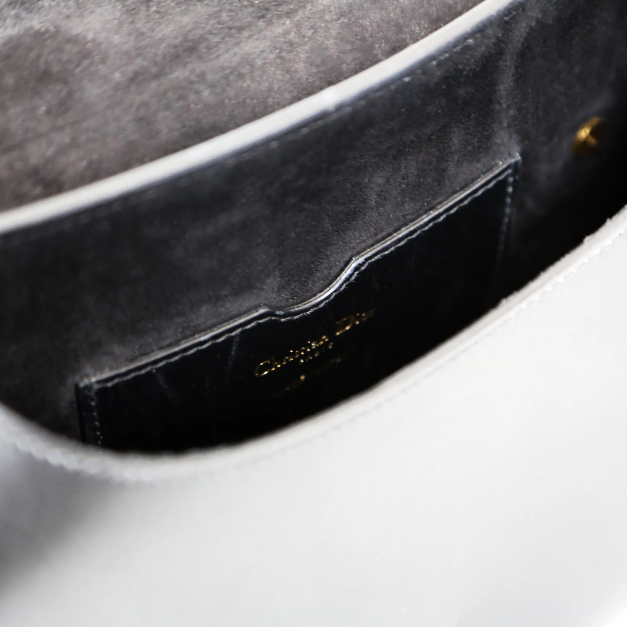 DIOR Bobby Black Medium Cross Body Bag