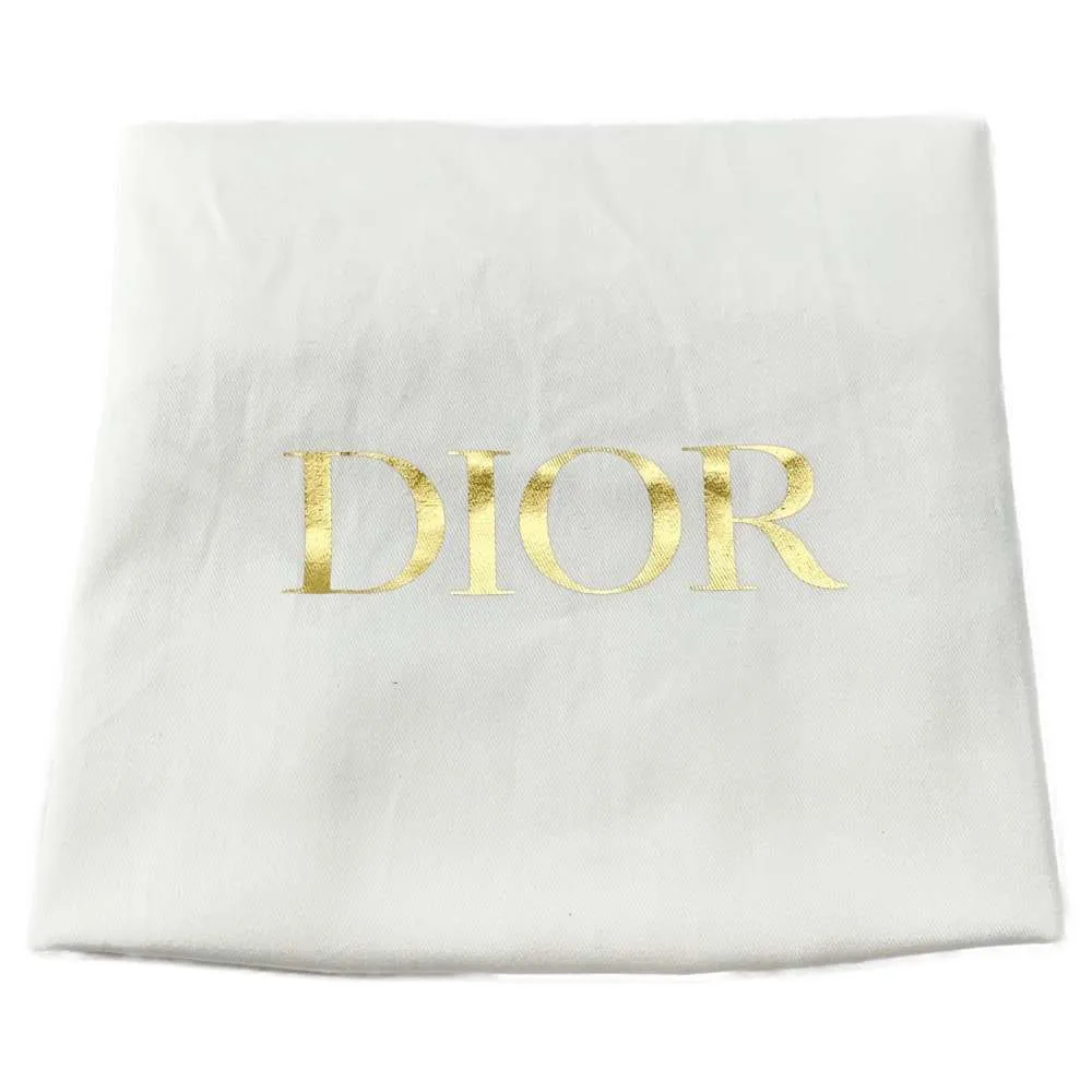 Dior Book Tote Houndstooth Pattern Black/White Canvas Size Small