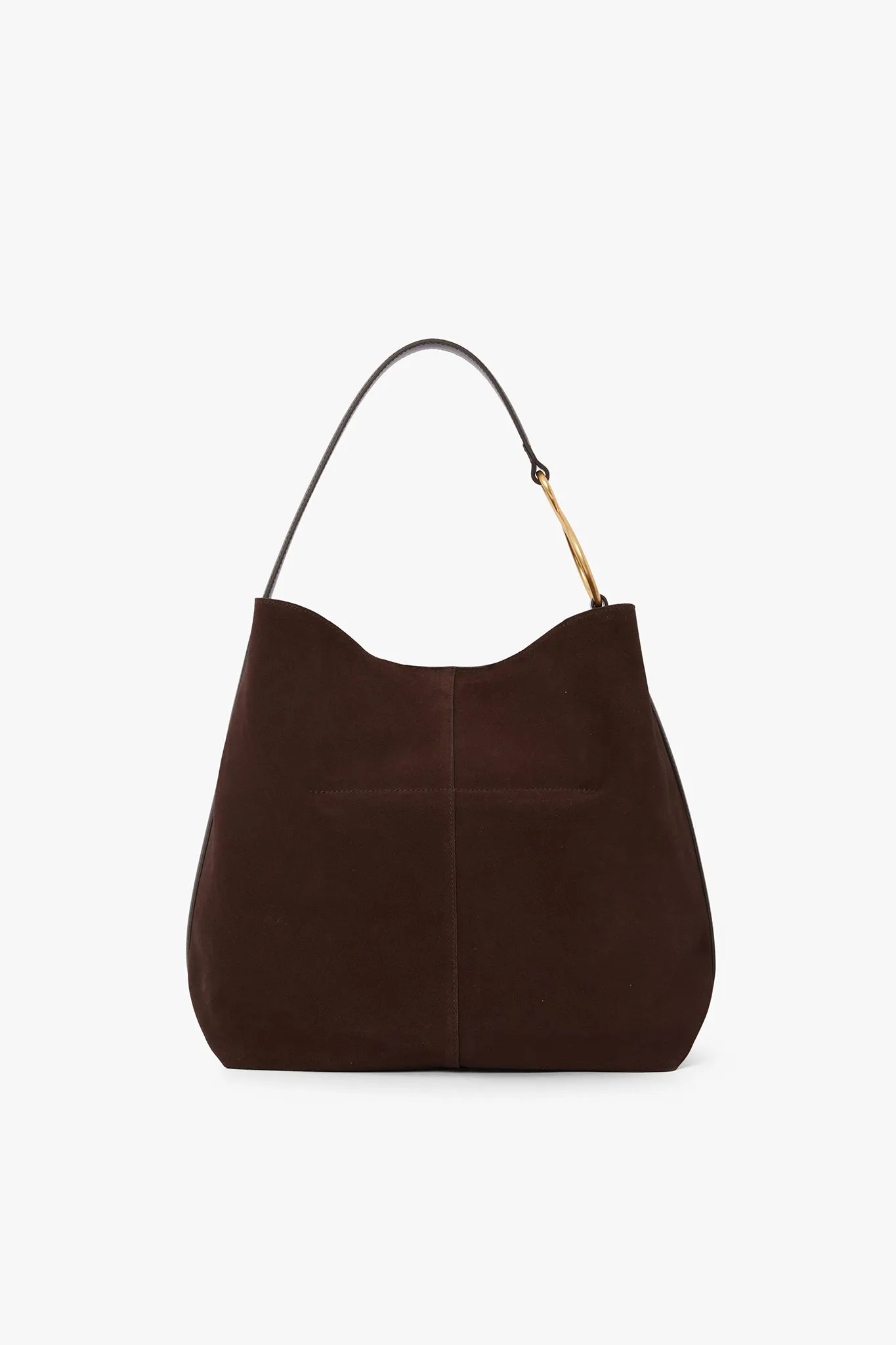 Gigi Suede Leather Hobo Bag