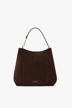 Gigi Suede Leather Hobo Bag
