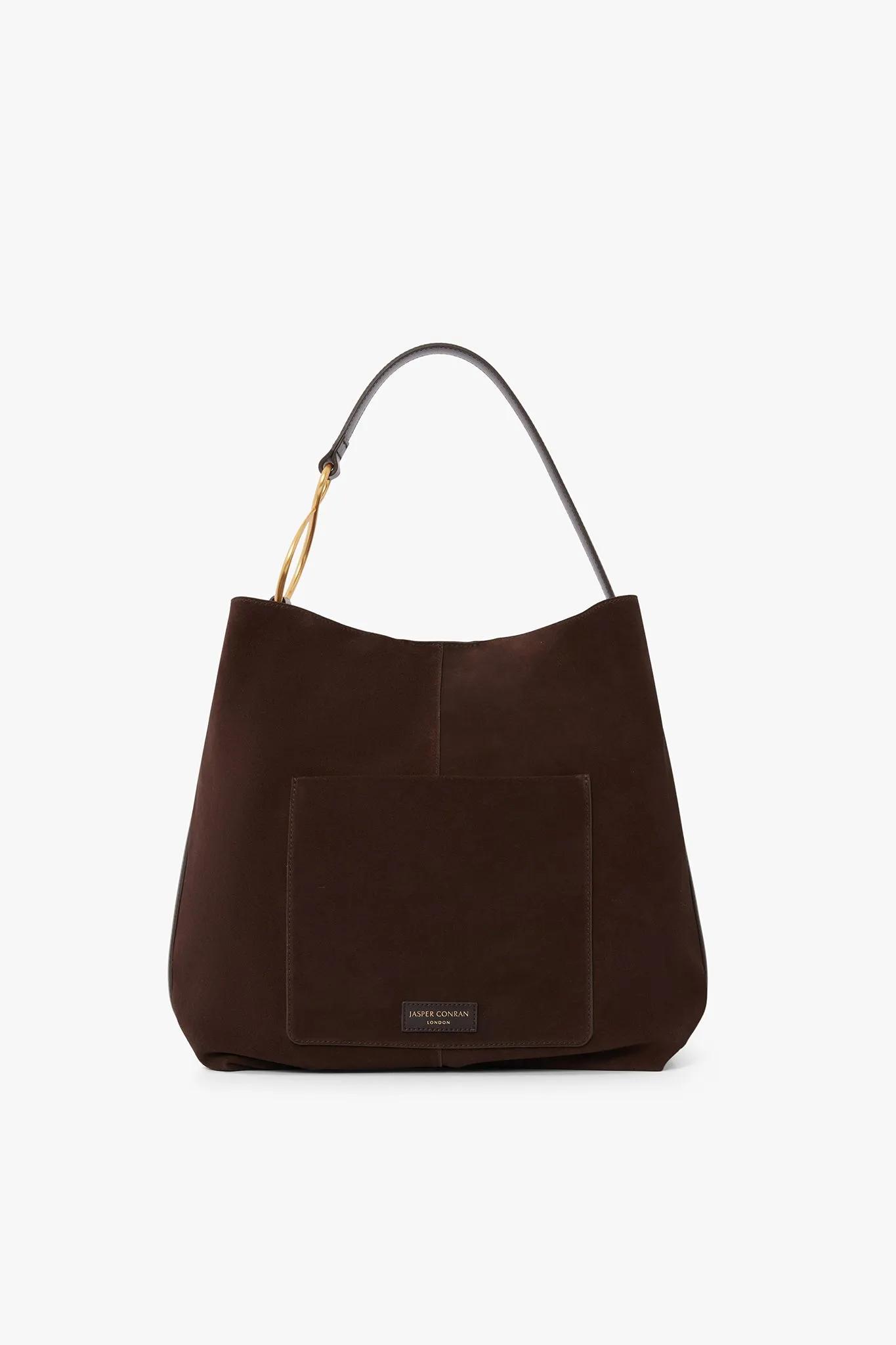 Gigi Suede Leather Hobo Bag