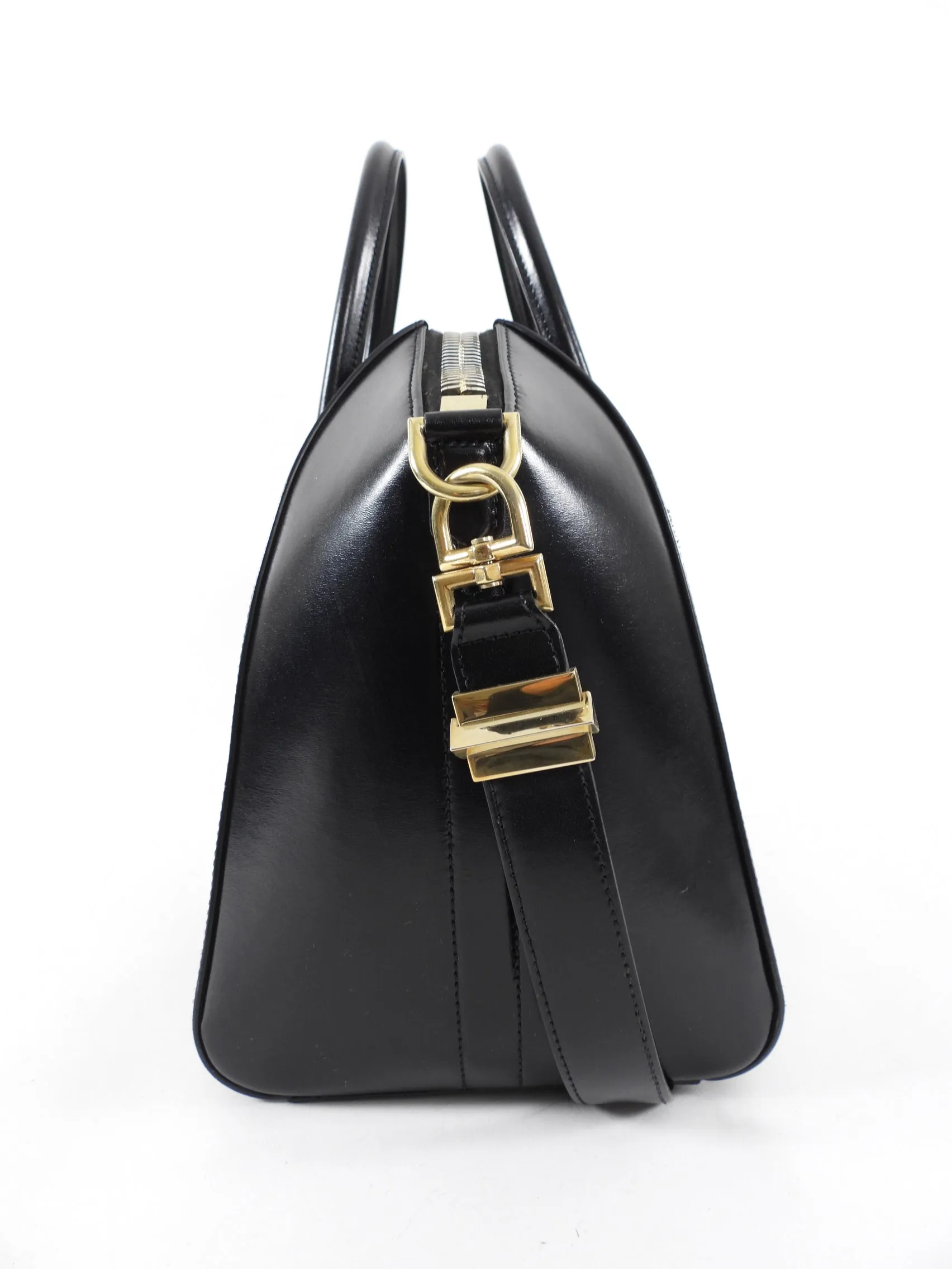 Givenchy Antigona Medium Black Smooth Leather Bag
