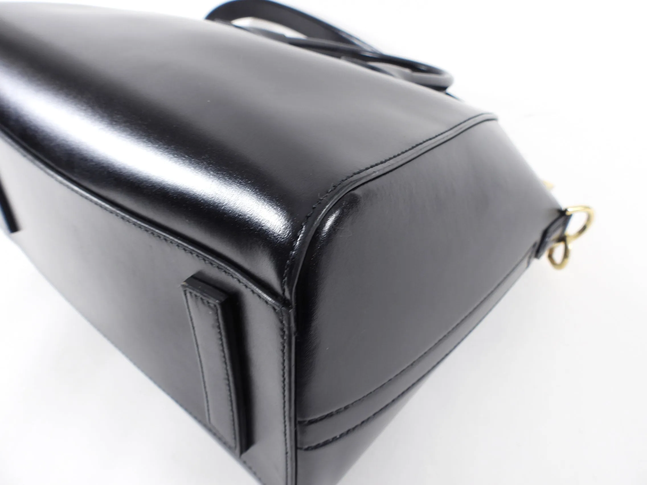 Givenchy Antigona Medium Black Smooth Leather Bag
