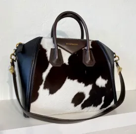 Givenchy Cow Print Ponyhair Medium Antigona