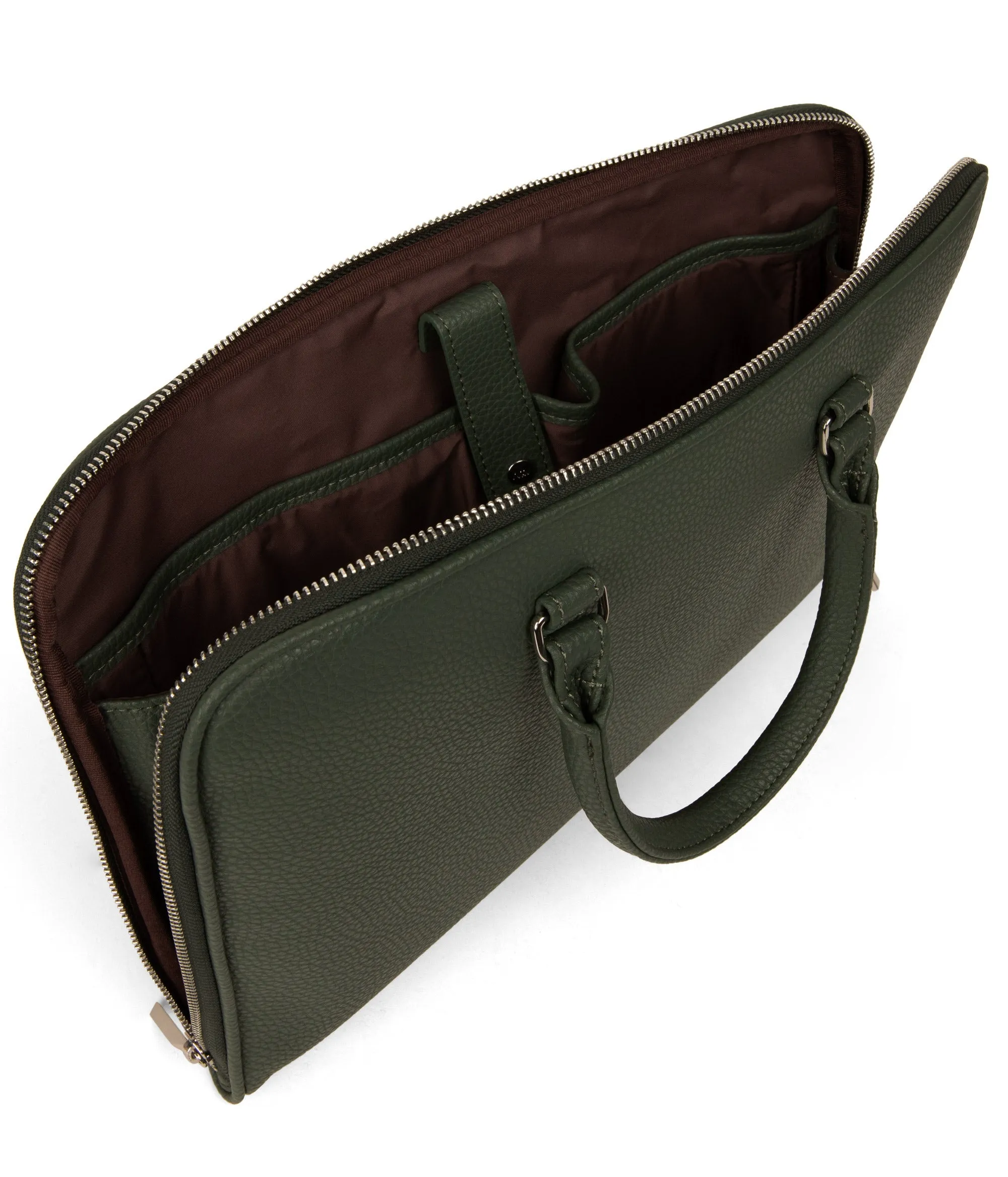 HOLDER Slim Vegan Briefcase - Purity