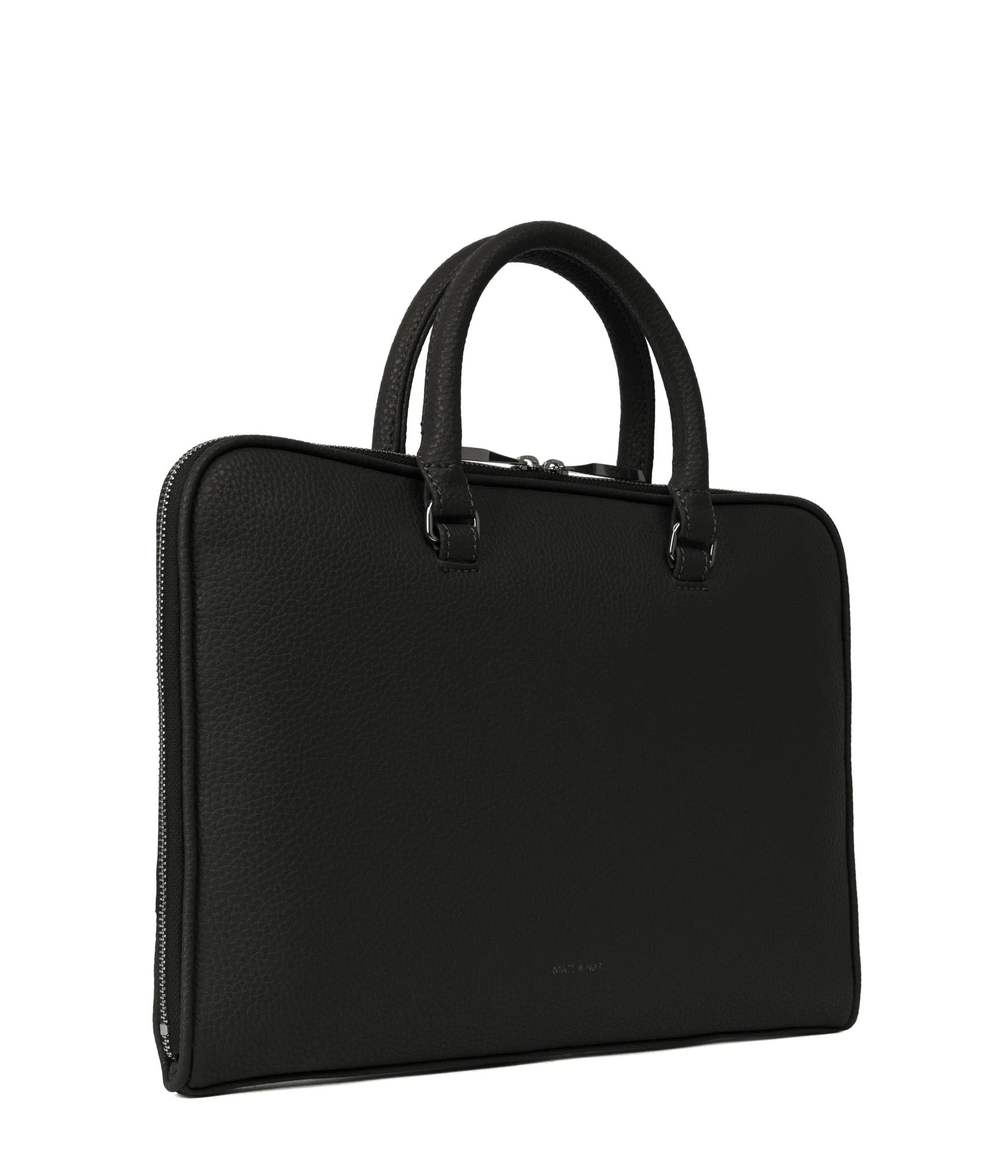 HOLDER Slim Vegan Briefcase - Purity
