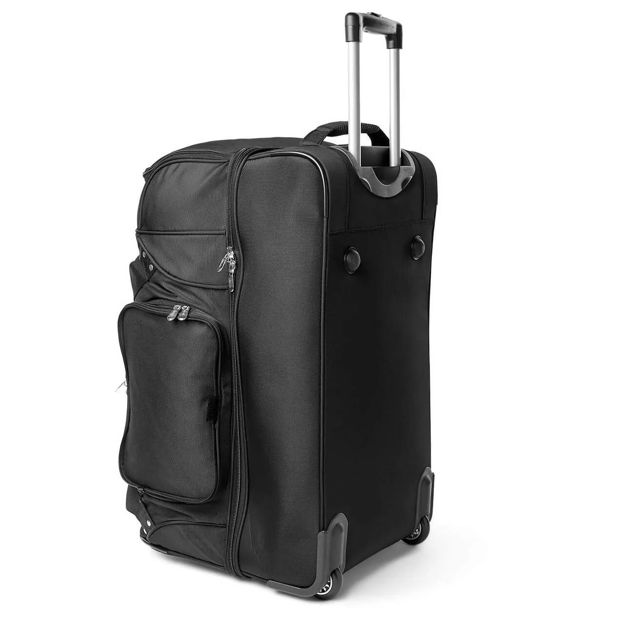 Minnesota Twins 27" Black Rolling Drop Bottom Duffel