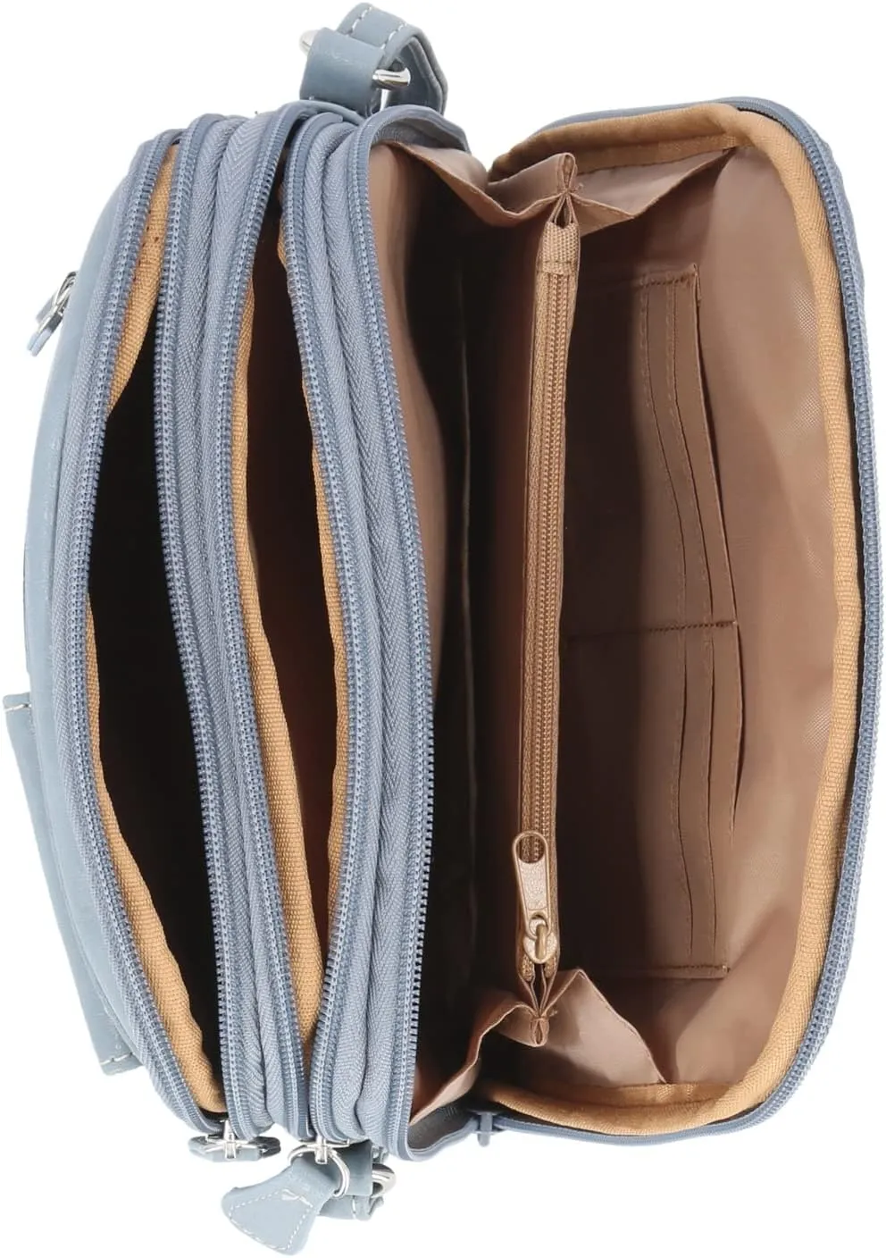 MultiSac North South Mini Zip Around Crossbody Bag