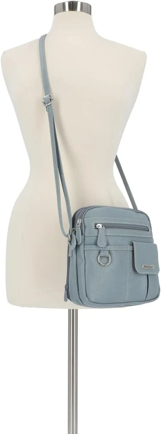 MultiSac North South Mini Zip Around Crossbody Bag