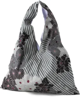 NOREN Japanese Furoshiki tote bag (Retro Flower) Kimono Bag/Made in Japan 100% Cotton Fabric Reusable Folding Bag