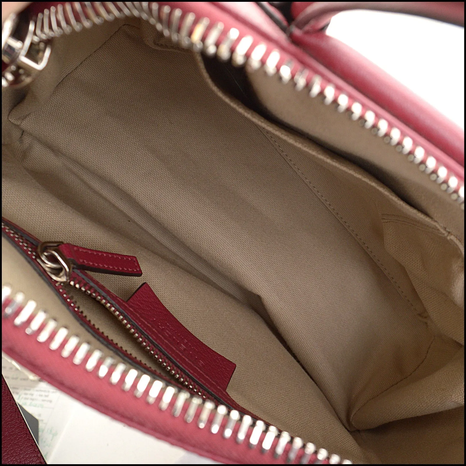 RDC14237 Authentic GIVENCHY Dark Red Sugar Goatskin Antigona PM Bag
