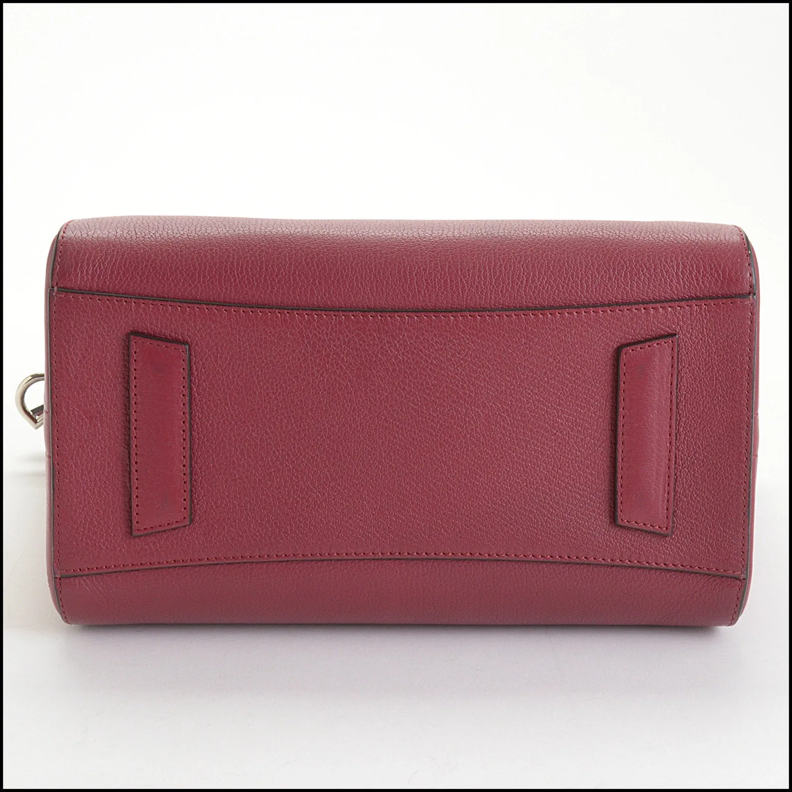 RDC14237 Authentic GIVENCHY Dark Red Sugar Goatskin Antigona PM Bag