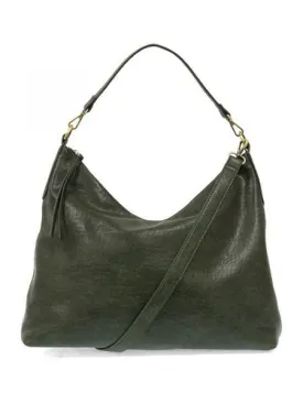 Sloane Slouchy Hobo Bag - L8132-09  -  Women's  DARK JADE