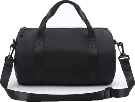 Small Gym Bag for Women Lightweight Mini Sport Bag Gym Tote Bag Duffle Pack for Workout Yoga Swimming Dance(Black)