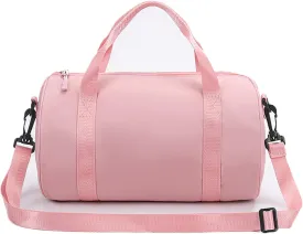 Small Gym Bag for Women Lightweight Mini Sport Bag Gym Tote Bag Duffle Pack for Workout Yoga Swimming Dance(Pink)