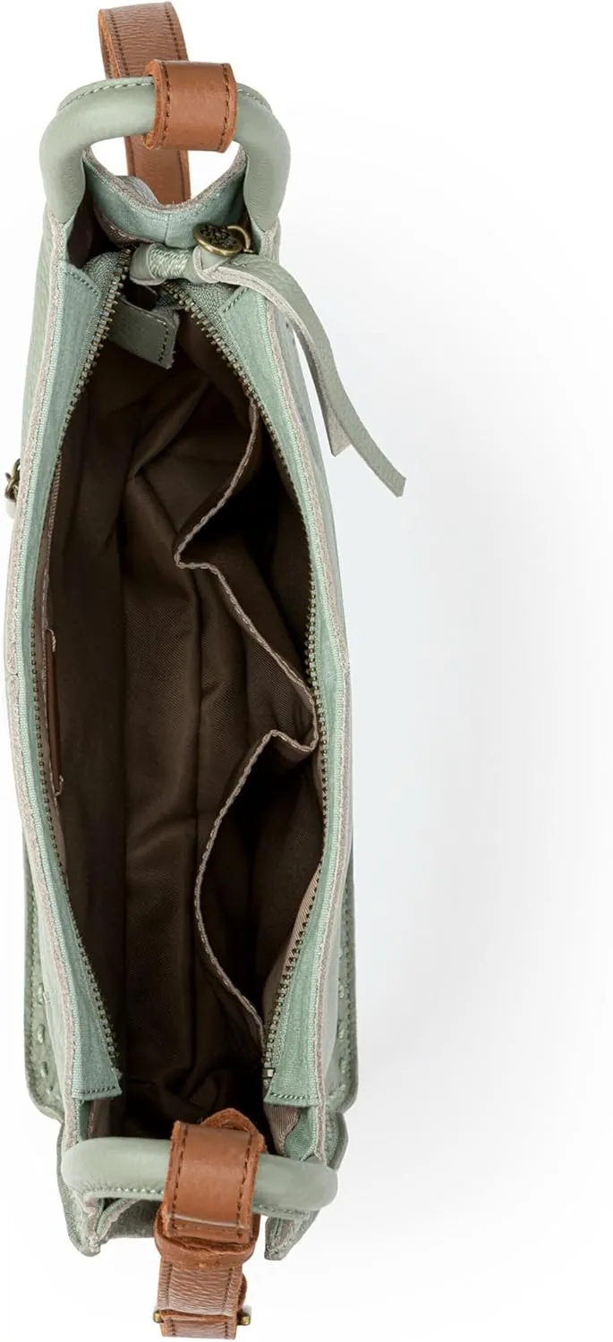 The Sak Los Feliz Crossbody Purse - Women's Leather Handbag For Everyday & Travel - Cross Body With Adjustable Shoulder Strap