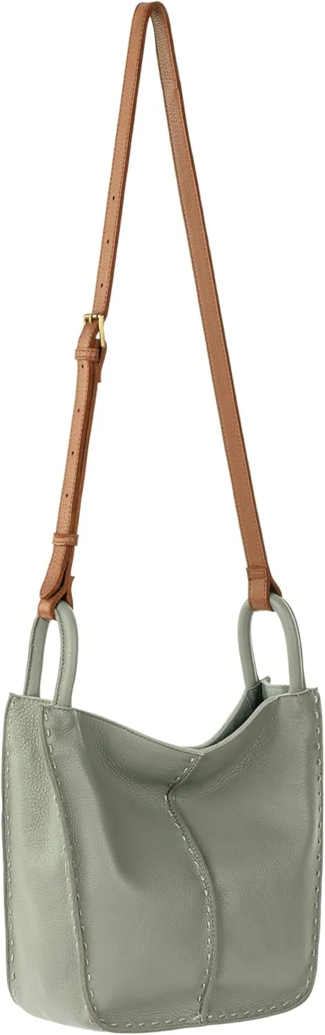 The Sak Los Feliz Crossbody Purse - Women's Leather Handbag For Everyday & Travel - Cross Body With Adjustable Shoulder Strap
