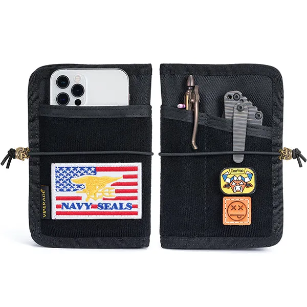 VE11 Tool Pocket Organizer Pouch, Nylon Multitool Pocket Journal