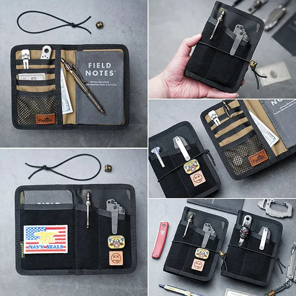 VE11 Tool Pocket Organizer Pouch, Nylon Multitool Pocket Journal