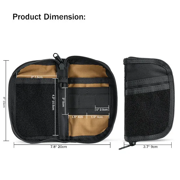 VE22 EDC Pouch, Multitool Pocket Pouch with 4 Pockets
