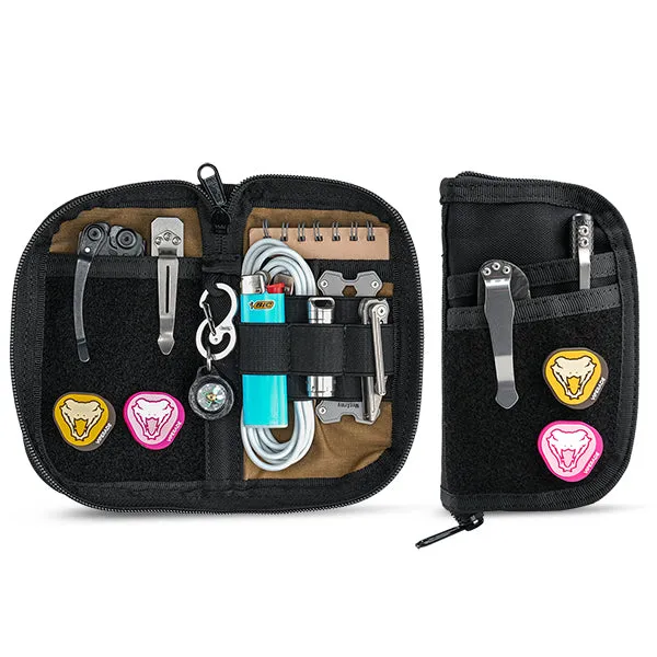 VE22 EDC Pouch, Multitool Pocket Pouch with 4 Pockets